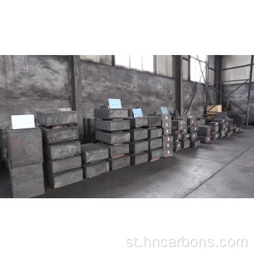 Sale issostatic Graphite block bakeng sa leetsi